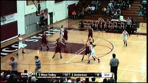 Anderson #23 Natalie Campos hits a much needed 3 p...