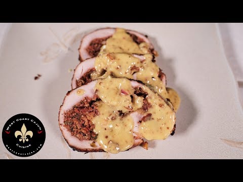 Stuffed Pork Tenderloin Recipes With a Bacon Mustard Sauce