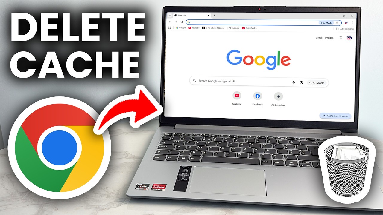 How To Delete Cache In Google Chrome - Step By Step - YouTube