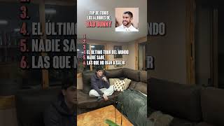 Top de todos los álbumes de Bad Bunny.