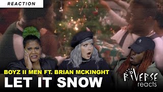 RiVerse Reacts: Boyz II Men - Let It Snow ft. Brian McKnight (Part 1 - MV Reaction)