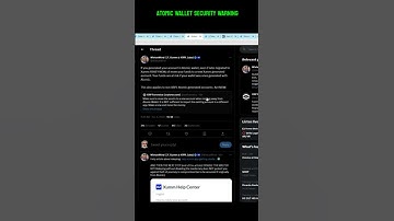 ATOMIC WALLET SECURITY WARNING