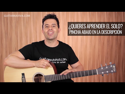 Como tocar Californication en guitarra acústica COMPLETO | Guitarraviva