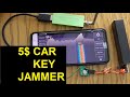 5$  ARDUINO car key JAMMER DIY. Relay attack / keyless car hack / car hacking protection