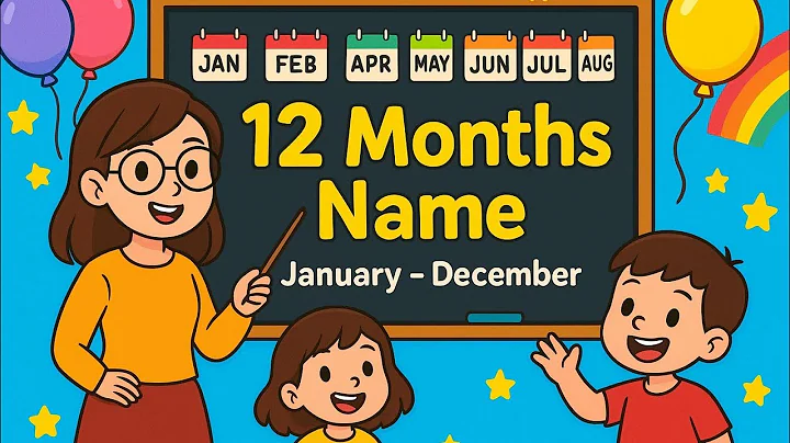       Learn 12 Months of the Year | Fun & Easy Kids Learning Video January to December#Cartoonick1.1