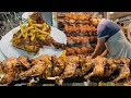 LAHORI CHICKEN CHARGHA | لاہوری چکن چرگہ | चिकन चरघा | Roasted Chicken Street Food Karachi Pakistan