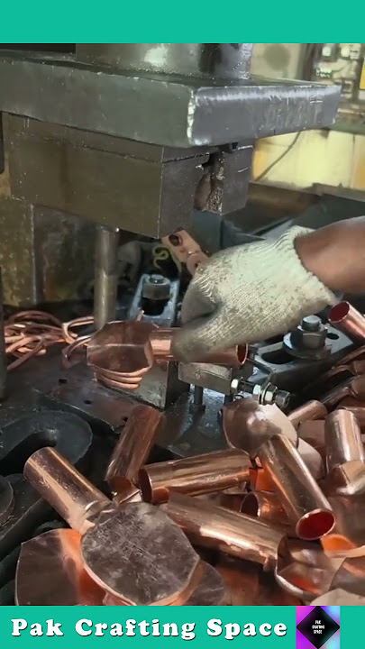 The Process Of Drilling Holes In A Thimble
