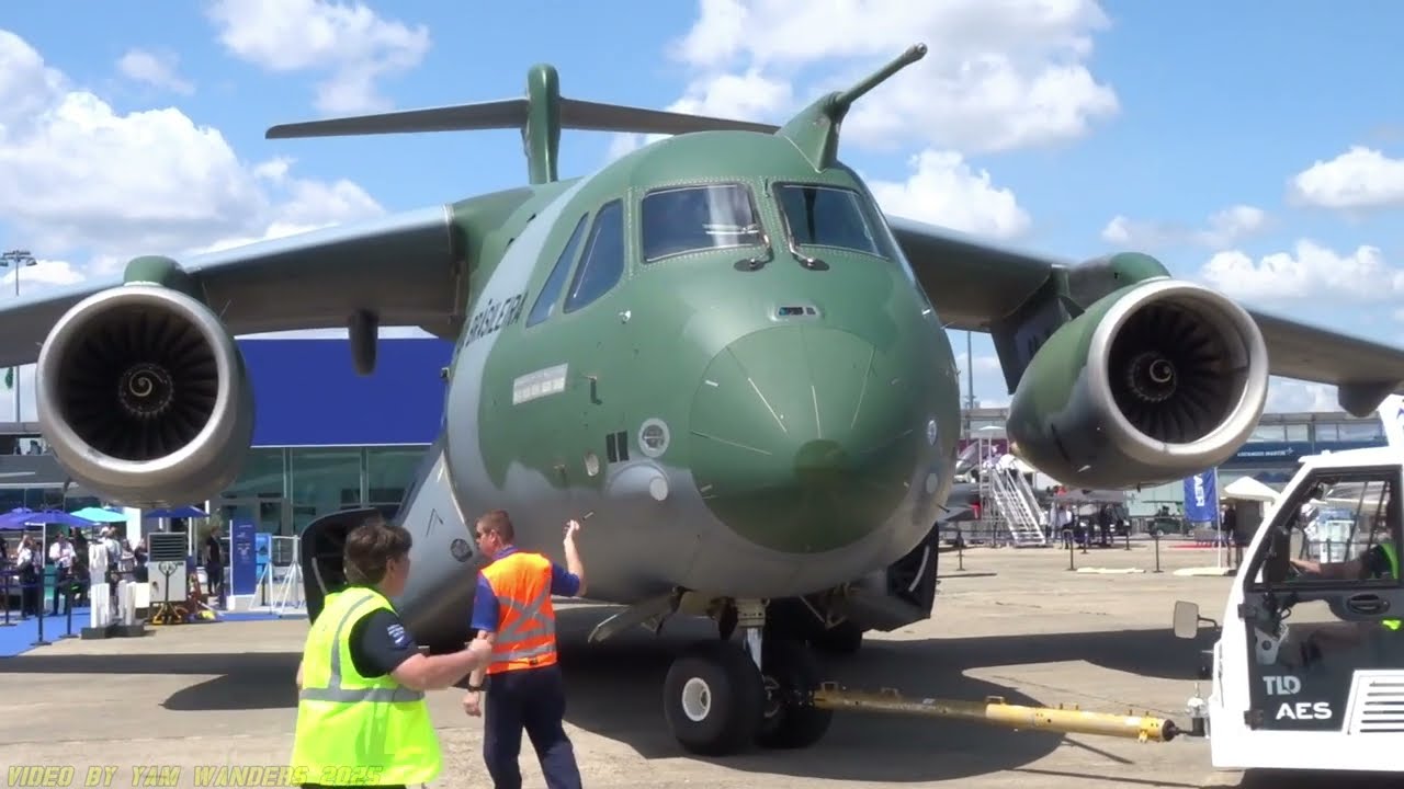 EMBRAER KC 390 at SIAE/Salon du Bourget/Paris Air Show 2025