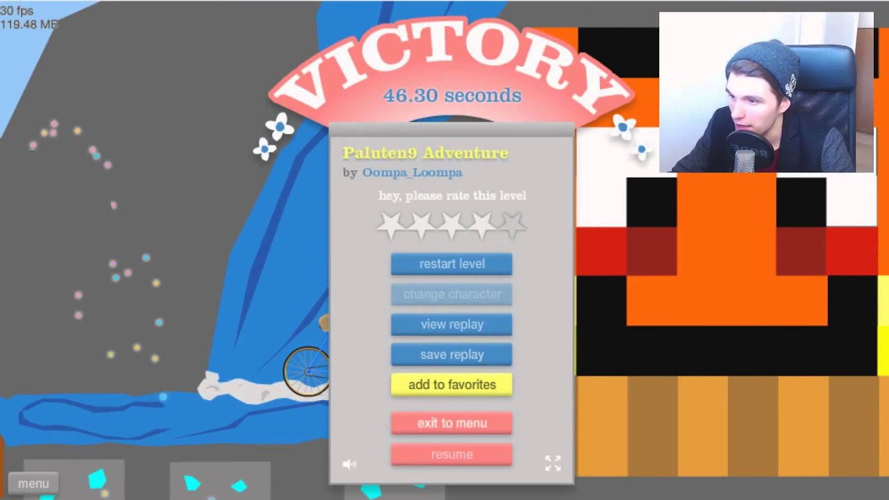 KIRBY SCHICKT UNS IN DAS LAND DER FREUDE! ✪ Happy Wheels 