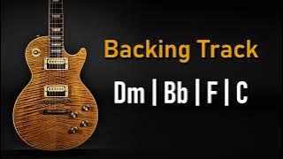 Rock Pop BACKING TRACK D Minor | Dm Bb F C | 87 BPM | Guitar Backing Track