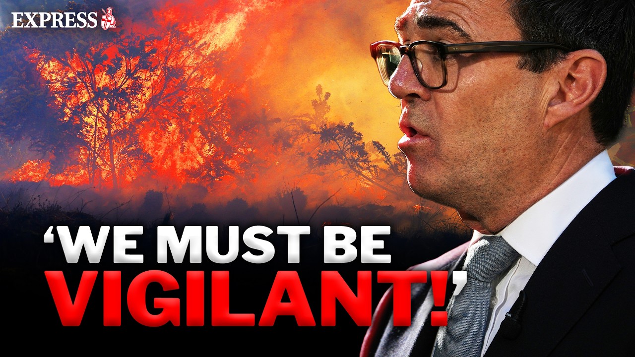 Andy Burnham sends DIRE warning as 'APOCALYPTIC' wildfires rage across  Britain