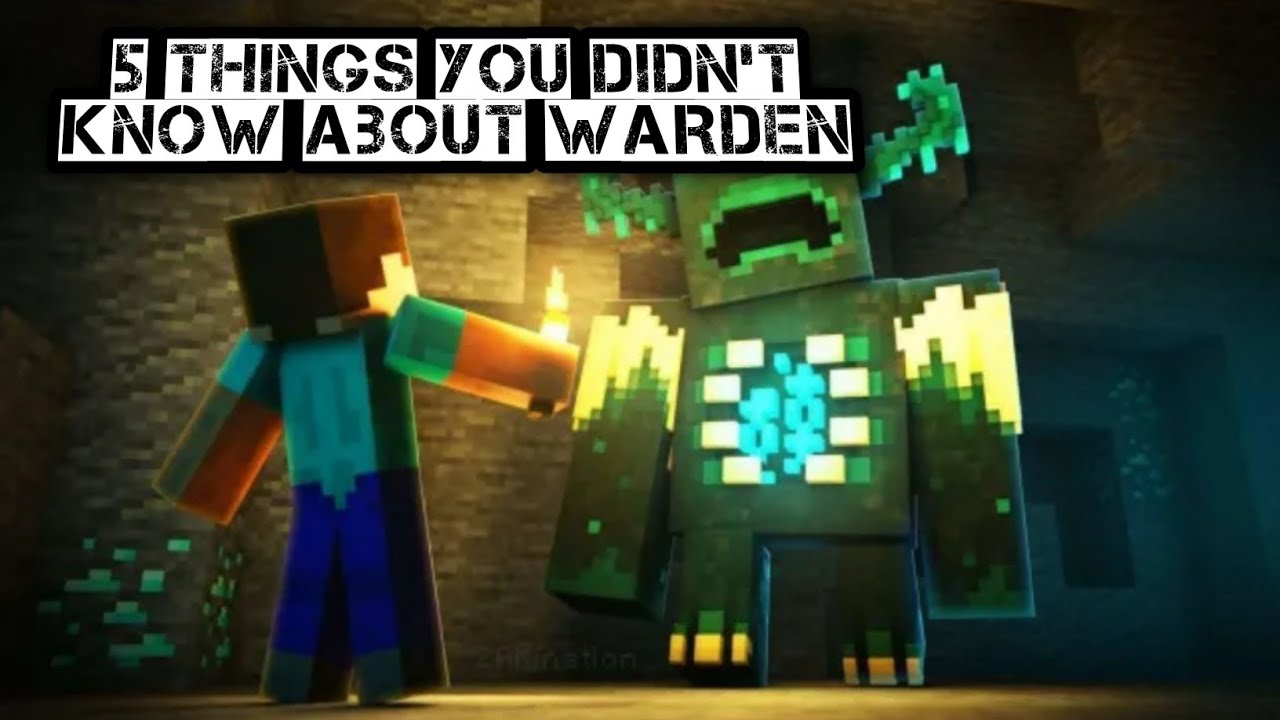 5 things you didn't know about warden | Facts About Warden Minecraft | Minecraft Warden Facts