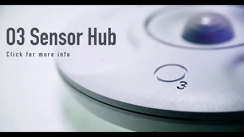 #DeltaBuildingAutomationSolutions O3 Sensor Hub 2.0 - Safe, Clean and No Touch Control