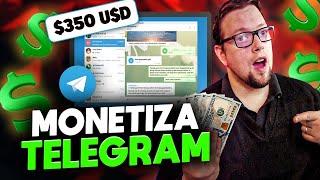 🚀Como GANAR USD con TELEGRAM 🔥 (Monetizar) con TELEGA.IO by Emprende desde casa 2,197 views 3 months ago 13 minutes, 47 seconds