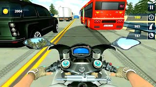 Highway Rider Android Gameplay | Bike Rider | Road Bike | New Android Games 2022 screenshot 1