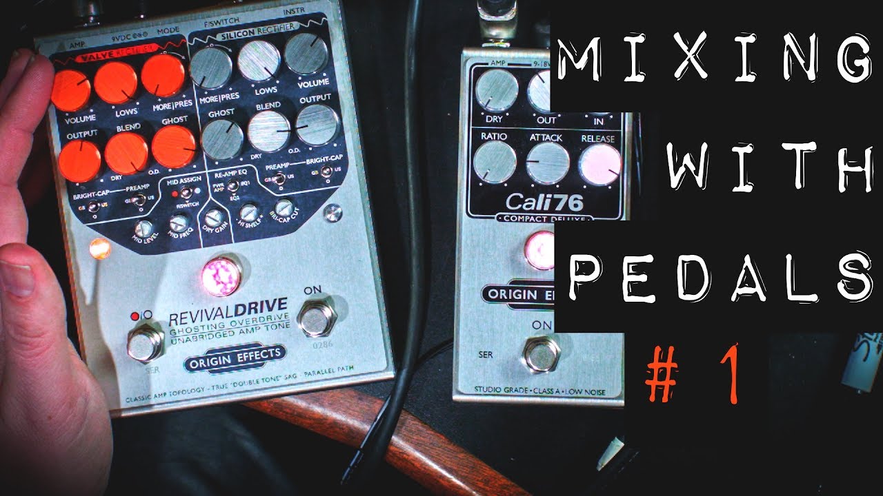 Mixing with Pedals #1: Reamping Guitar with Only Pedals - Origin