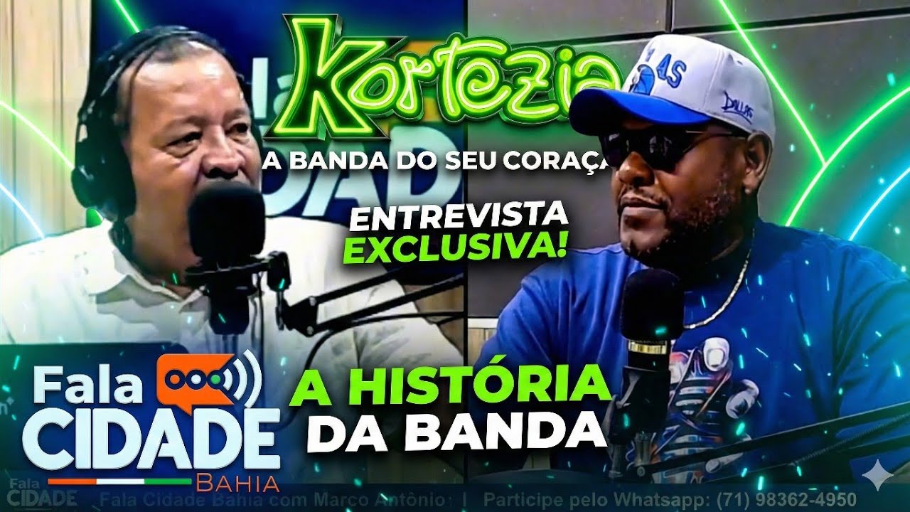 KORTEZIA 2026 AO VIVO NO FALA CIDADE BAHIA | Entrevista completa na Sauípe FM com Marco Antonio
