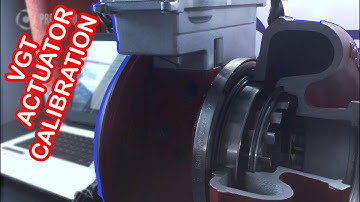 VGT ACTUATOR CALIBRATION /  TESTING