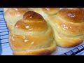 CONDENSED MILK BREAD ROLL | SOFT & FLUFFY BREAD ROLL