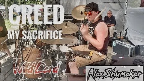 15 year old drummer Alex Shumaker CREED "My Sacrif...