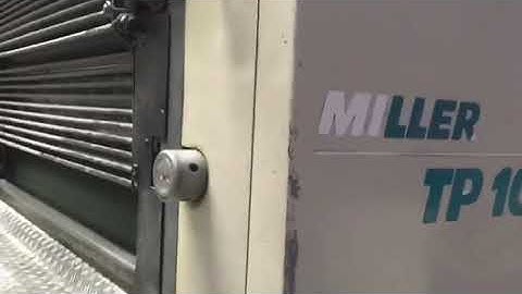 Miller TP 104-5 - used offset sheetfed printing press