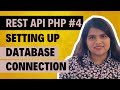 Setting up Database connection for the Rest API