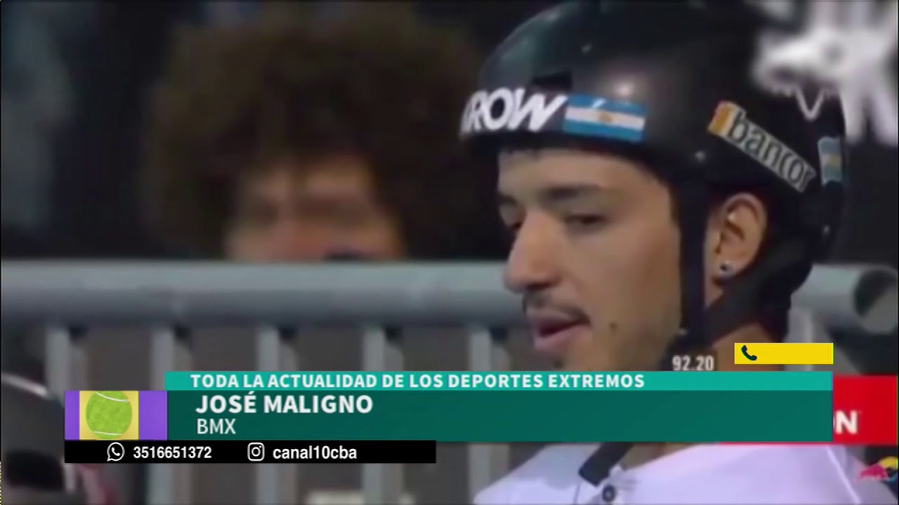 JOSÉ MALIGNO TORRES invitado a los juegos especiales de BMX.