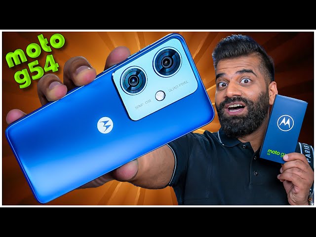 Moto G54 5G Unboxing & First Look, 12GB+256GB in ₹17,499