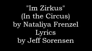 Lyrics to Im Zirkus   In the Circus by Nataliya Frenzel