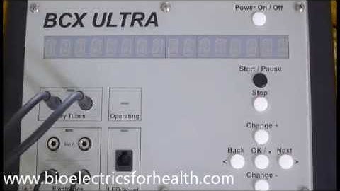 Operating instructions for BCX Ultra - Part 1