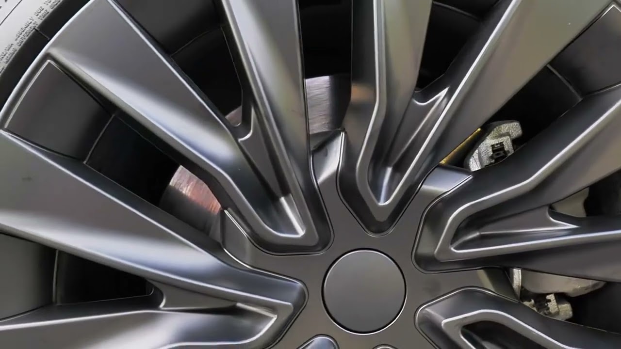 Design for Tesla Model 3 Highland (2023-2025) Turbine Hub Cap