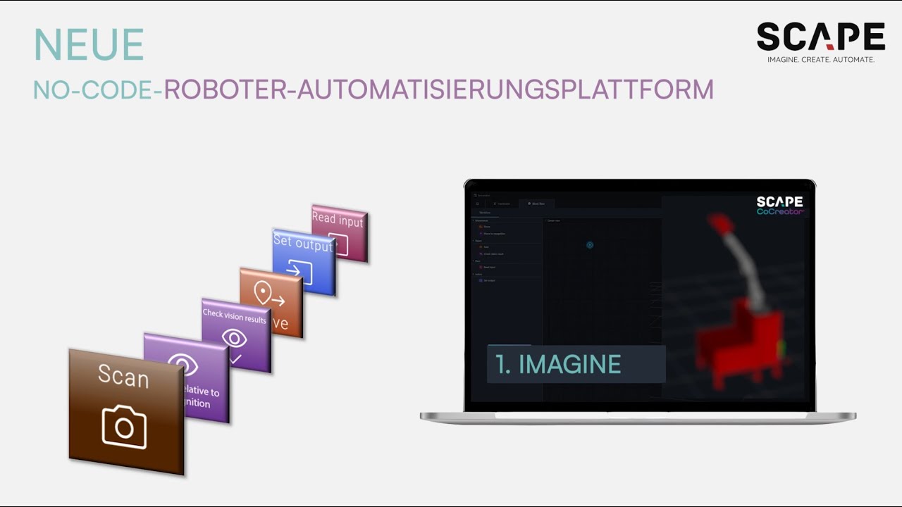 SCAPE CoCreator – Die Ultimative NO-CODE-Software zur Roboterprogrammierung