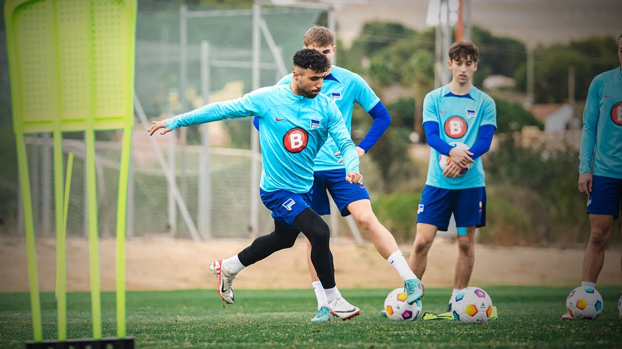 So läuft das Training in La Manga | Trainingslager Hertha BSC