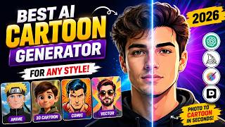 Best AI Cartoon Generator 2026 (For Any Style) screenshot 3