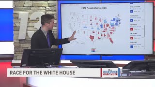 Latest numbers on the Electoral College map