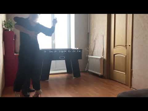 Elvira Malishevskaya y Luis Angel Rojas. Milonga.