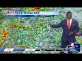Cooler temperatures to end the week with thunderstorms likely
