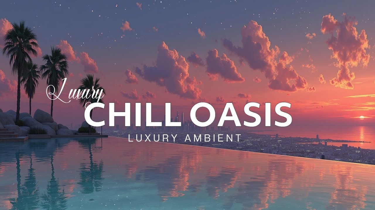 Luxury Chillout Lounge Music ~ Атмосфера бассейна-инфинити на закате для максимального расслабления