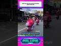 MOMEN TIGA PRIA NAIK MOTOR CB MINI DENGAN NUANSA SERBA PINK!? #shorts #viral