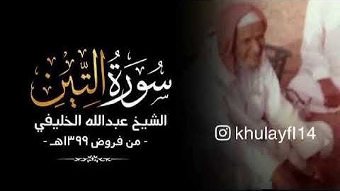 سورة التين