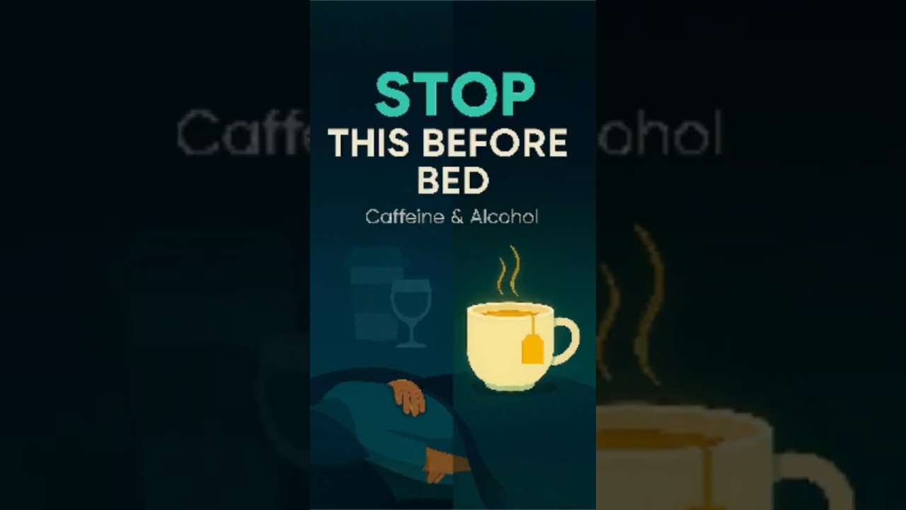 Stop Drinking These Before Bed: Caffeine & Alcohol