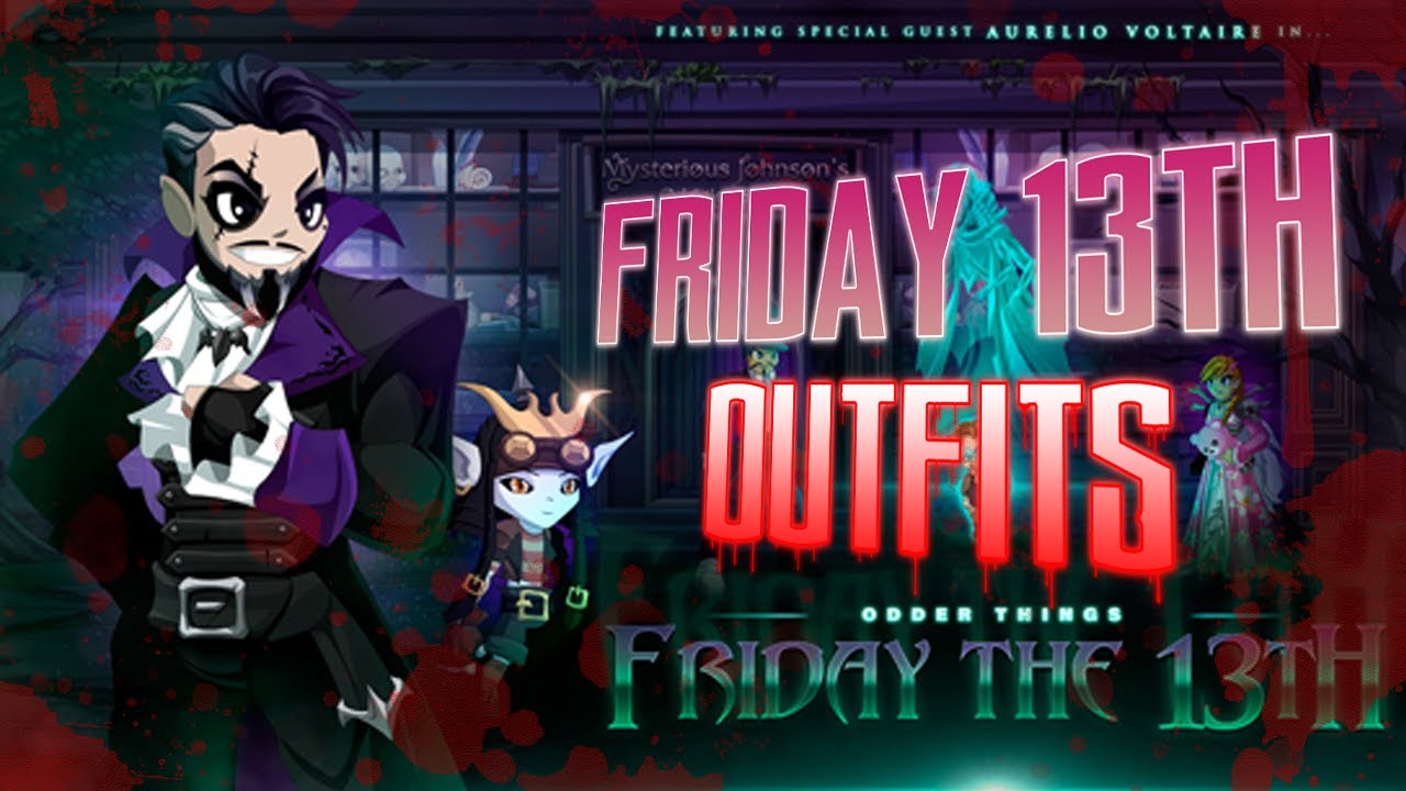 AQW - ALL FRIDAY 13 EVENT OUTFITS - MAY 2022 - AC TAGGED  - 2022