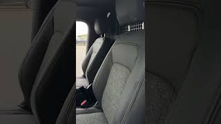 New Defender 90 in for a black leather and Harris Tweed interior refit. #LUCARI