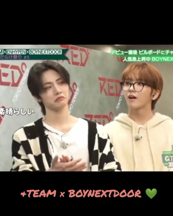 Maki and Sungho cleaning ๐งผ leader ๐คฃ....#andteam #japan #boynextdoor #maki #sungho #leader