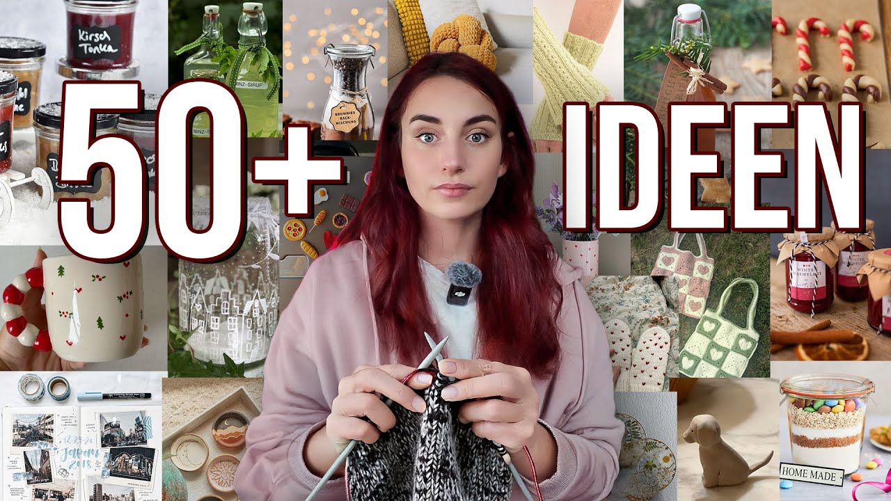 DIY Weihnachtsgeschenke 2025 🎄 | 50+ einfache & günstige Geschenkideen