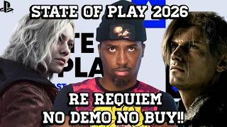 State Of Play 2026 Was.. Resident Evil Requiem No Demo No Buy!!