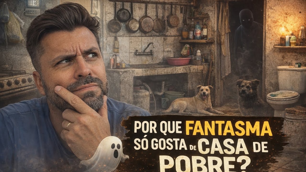 PORQUE ASSOMBRAÇÃO SÓ APARECE EM CASA DE POBRE? 