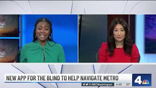 Metro Partnering With App to Help Visually Impaired People Navigate Transit | NBC4 Washington