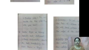 The Importance of keeping sharp instrument safely. 2