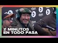 ¡2 minutos tocó en la terraza de #TodoPasa!